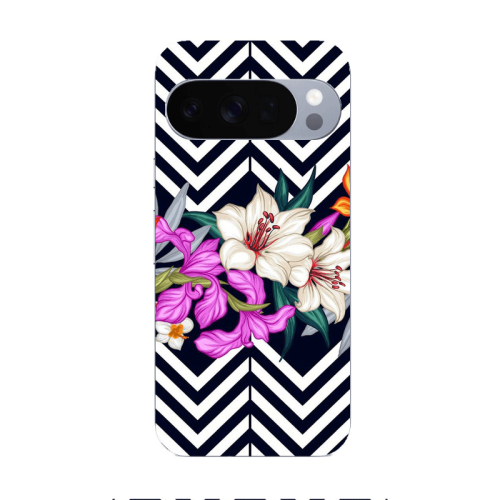 Google Pixel 10 Pro Flower arrow Transparent Silicone TPU Θήκη